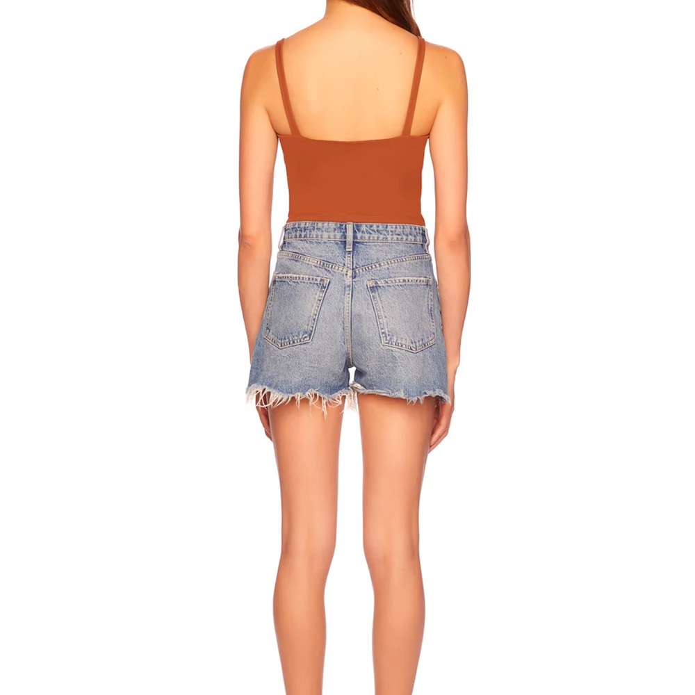 Susana Monaco Gathered Front Tank - Umber - Picture 3 of 4